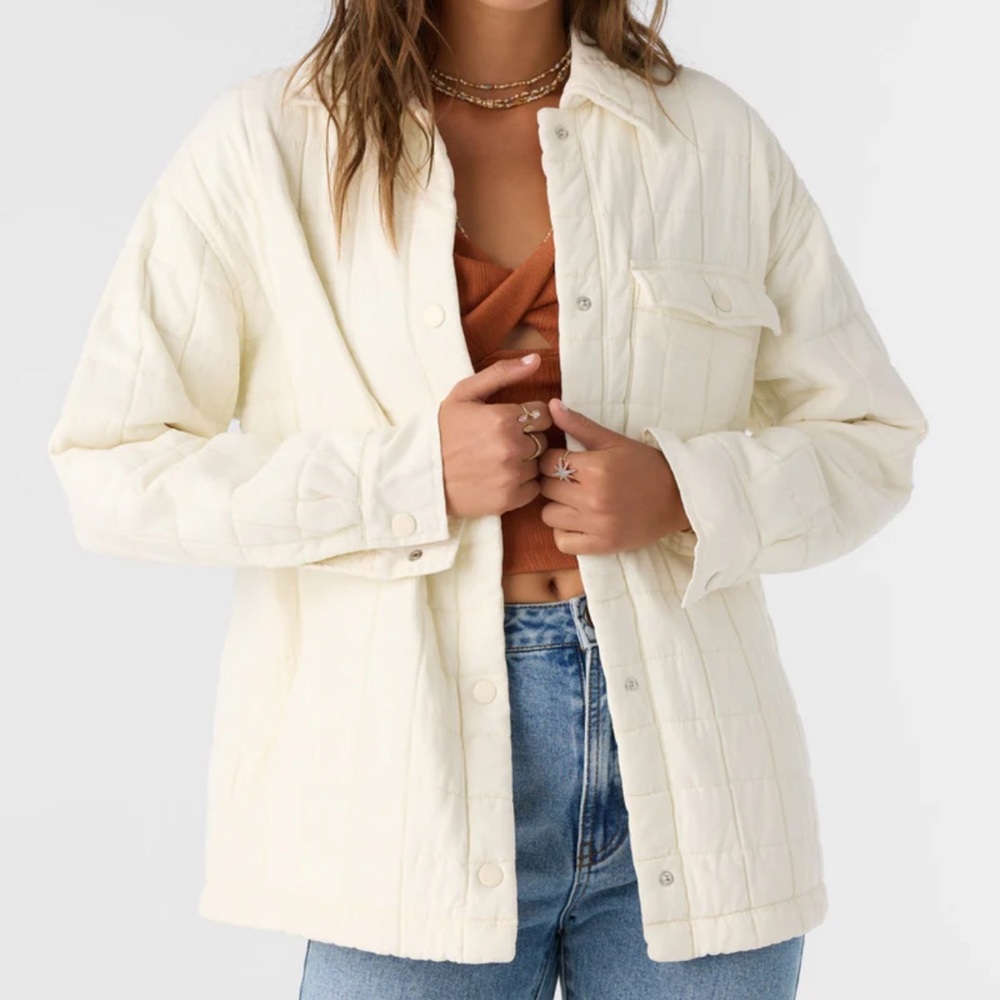 Cream Quilted Jacket, O’Neill! - Picture 3 of 15